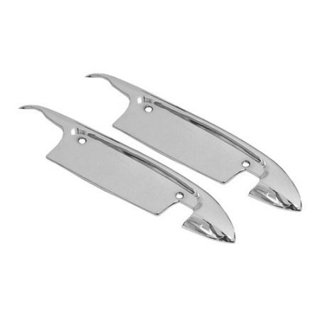 Left and Right Door Handle Scuff Plates for Chevrolet Truck 1952-66 - Left and Right Door Handle Scuff Plates for Chevrolet Truck 1952-66